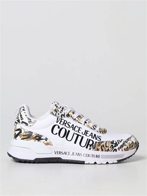 versace jeans couture white sneakers|versace jeans couture sneakers women's.